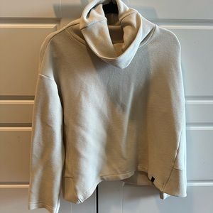 Varley cream turtleneck sweater